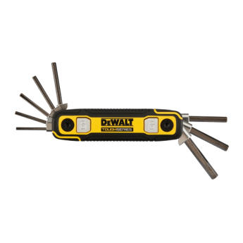 [디월트]터프시리즈 접이식 육각렌치 8pcs (SAE) DWHT70266