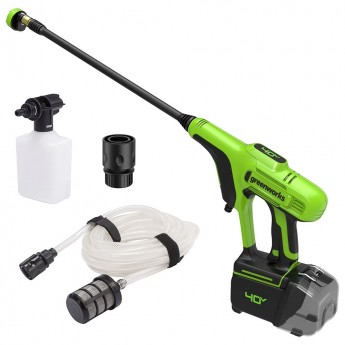 [그린웍스] 40V 핸드형 충전 고압세척기 GW5101173 ((본체/배터리팩 옵션선택))
