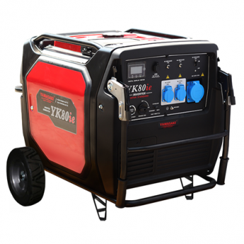 [야마사키] 저소음 엔진 발전기 YK80ie / 7.5KW (자동/수동)